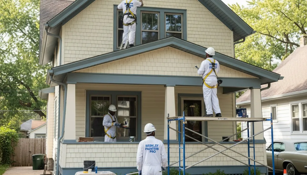 Painting crew serving Troy, MI with professional interior and exterior home painting services
