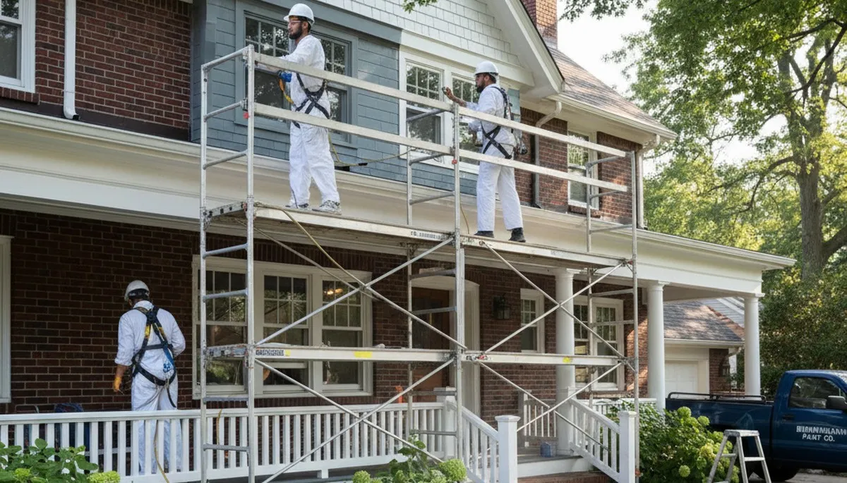 Troy, MI painting contractor providing professional interior and exterior house painting services