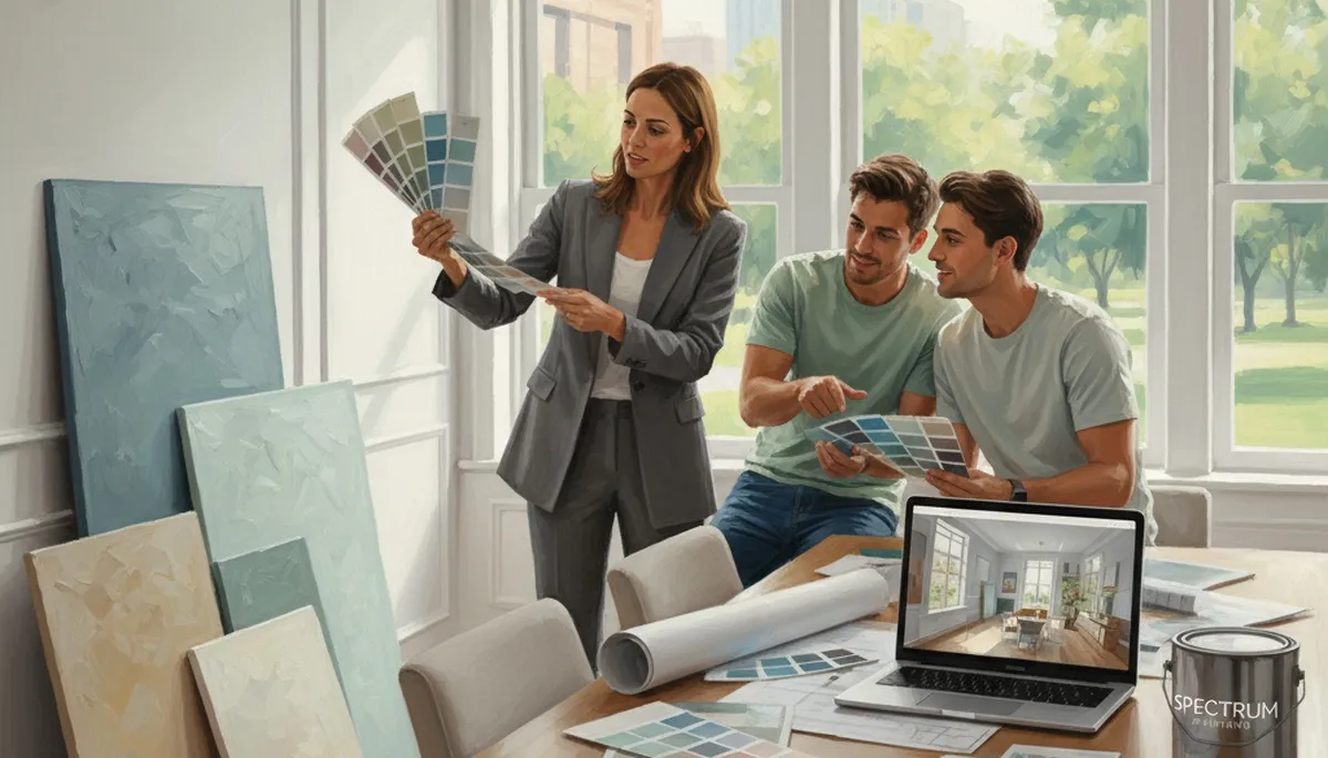 Troy, MI paint color consultation for homes and businesses by Troy Paint Pros