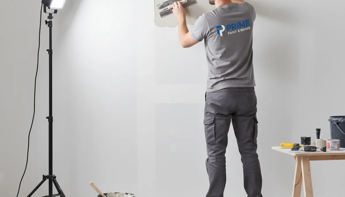 Drywall repair in Troy, MI by Troy Paint Pros for cracks, holes, and smooth paint-ready walls
