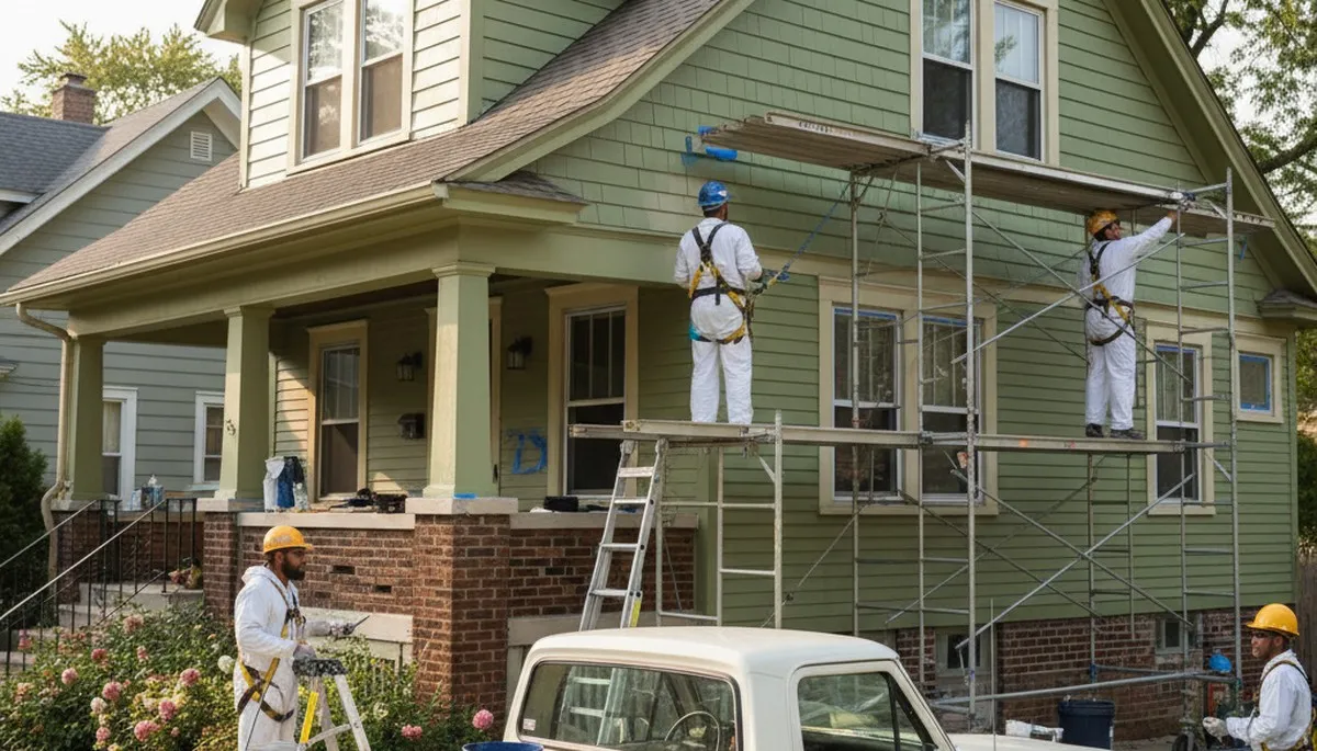 Painting contractor in Troy, MI providing residential and commercial painting services
