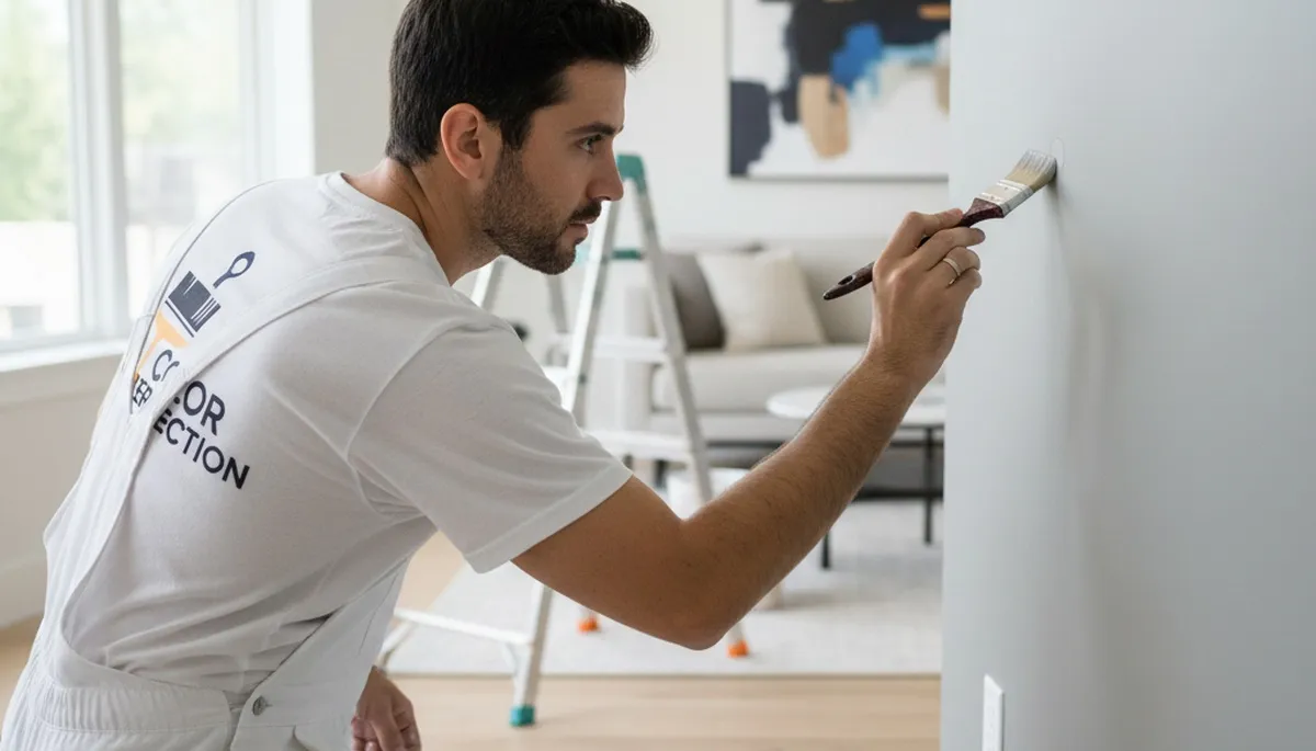 Paint touch-up service in Troy, MI for interior and exterior home surface repairs